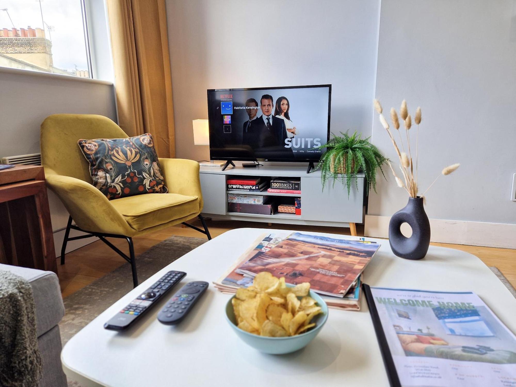 1-Bed Apartment, Close To Kensington Olympia With Free Wi-Fi & Netflix London Luaran gambar