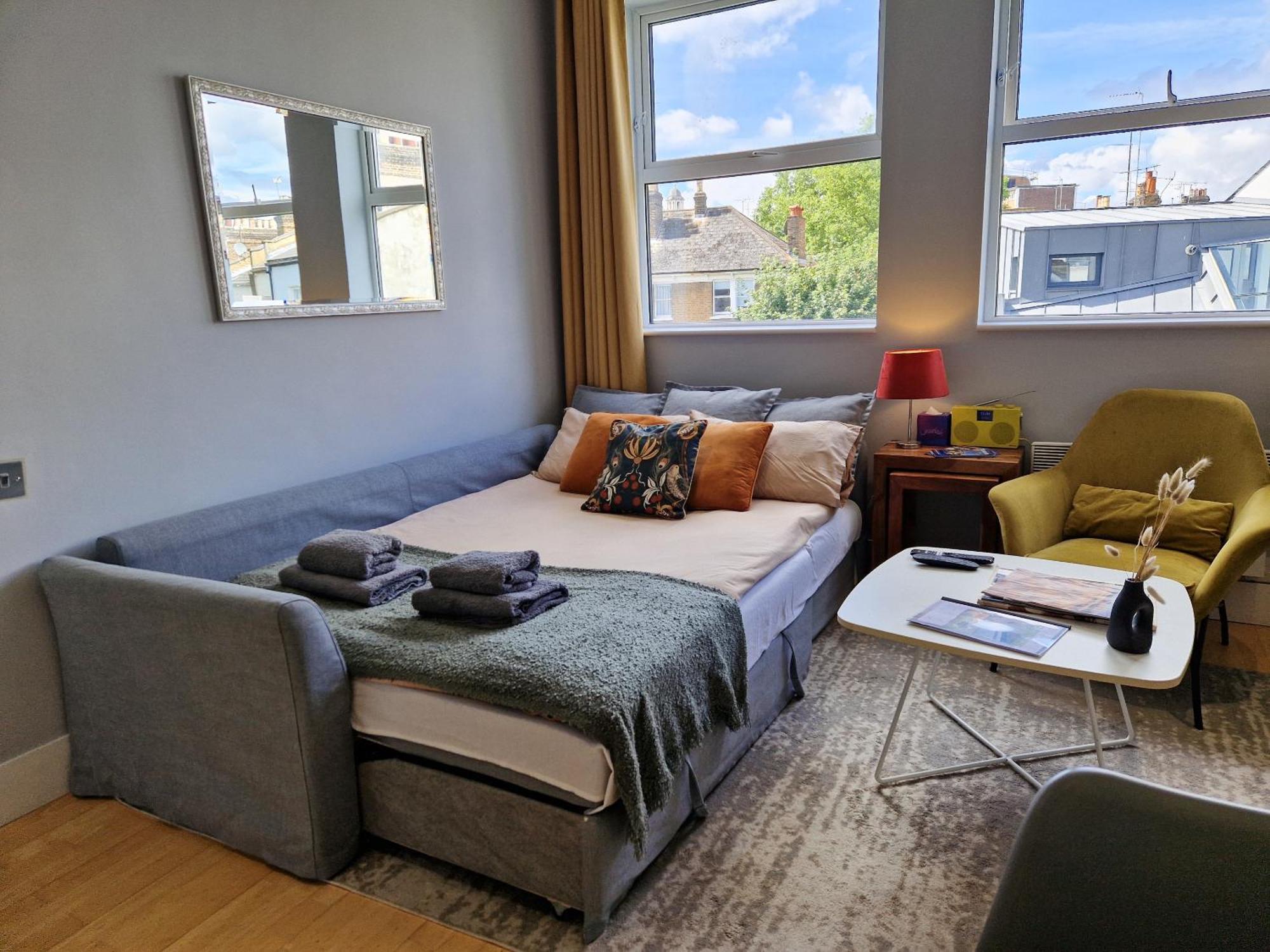 1-Bed Apartment, Close To Kensington Olympia With Free Wi-Fi & Netflix London Luaran gambar