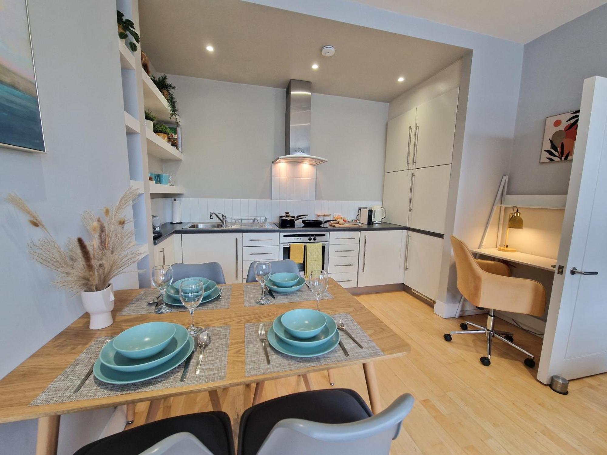 1-Bed Apartment, Close To Kensington Olympia With Free Wi-Fi & Netflix London Luaran gambar